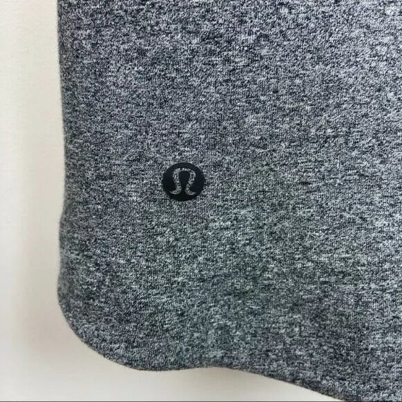 Lululemon Going Places Jacket Heathered Speckled Black Size 2 Grey Warm Coat - Picture 8 of 10